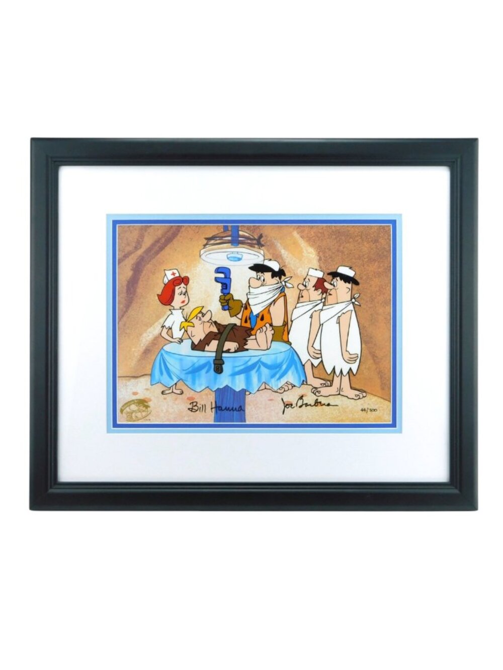 Operation Barney A Flintstones Cel Hanna Barbera Signed Limited Edition